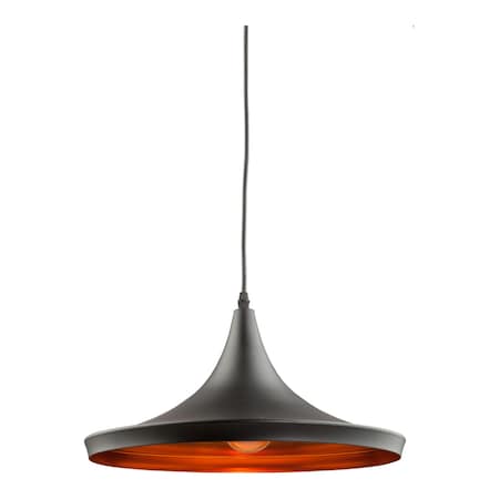 Connecticut One Light Matt Black Pendant